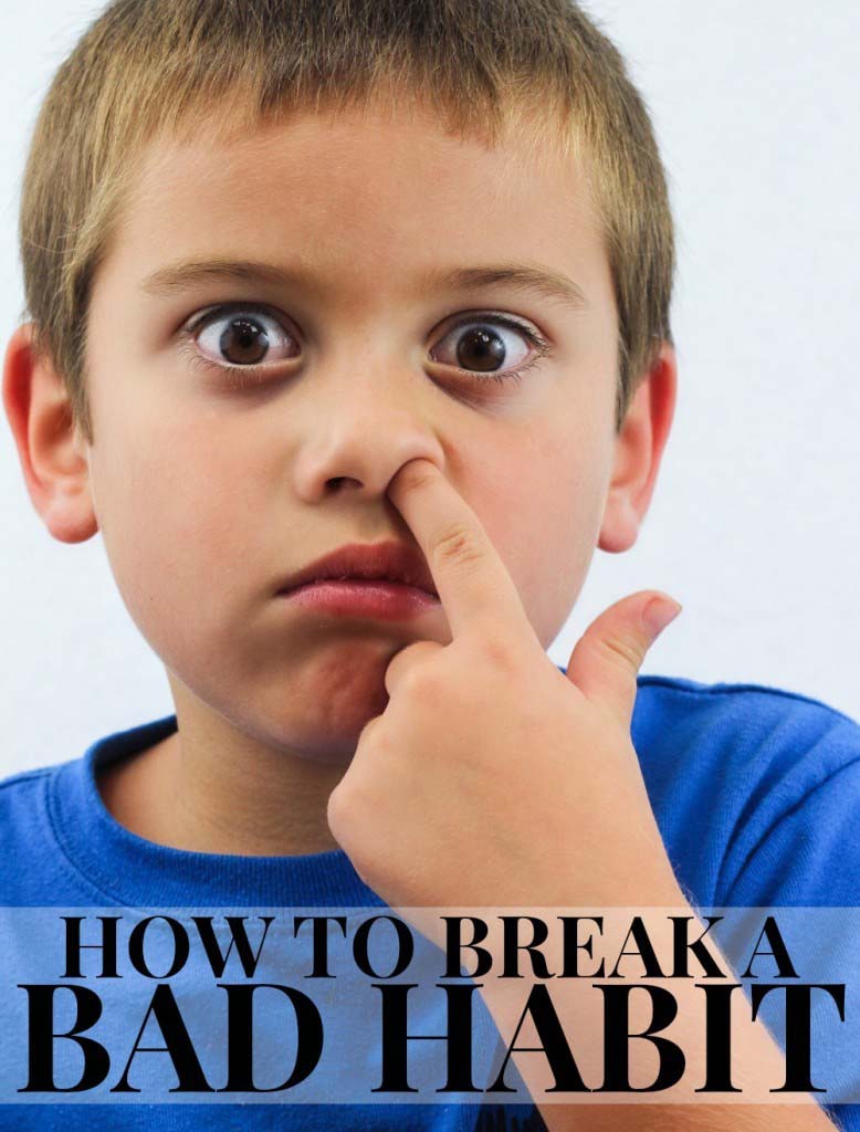 how to break bad habits
